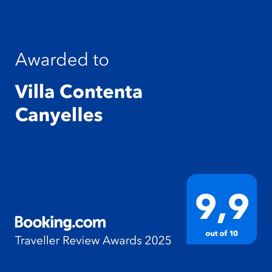 Villa Contenta Canyelles Canyelles  Luaran gambar
